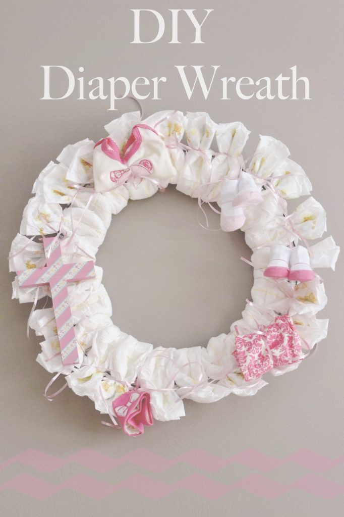 Diaper Wreath