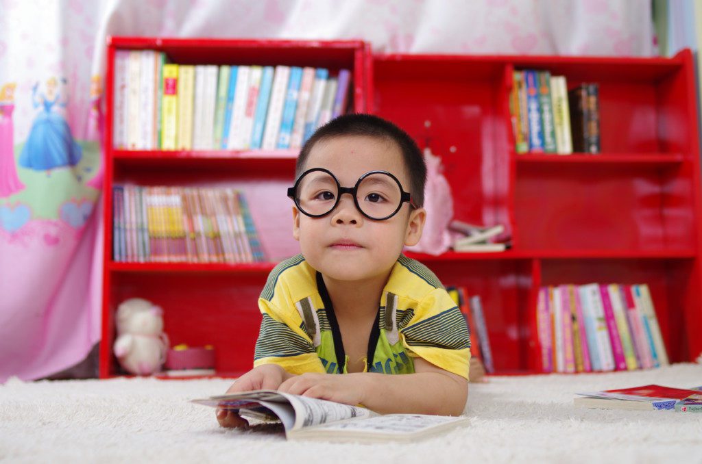 Toddler in Glasses