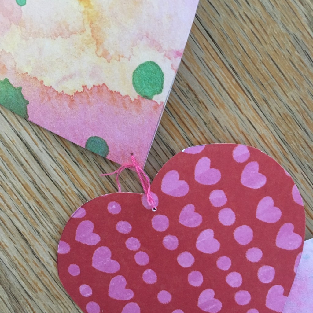 Washi Tape Hearts {Valentines Day Craft} - The Resourceful Mama