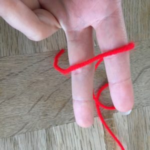 2 finger method for wrapping