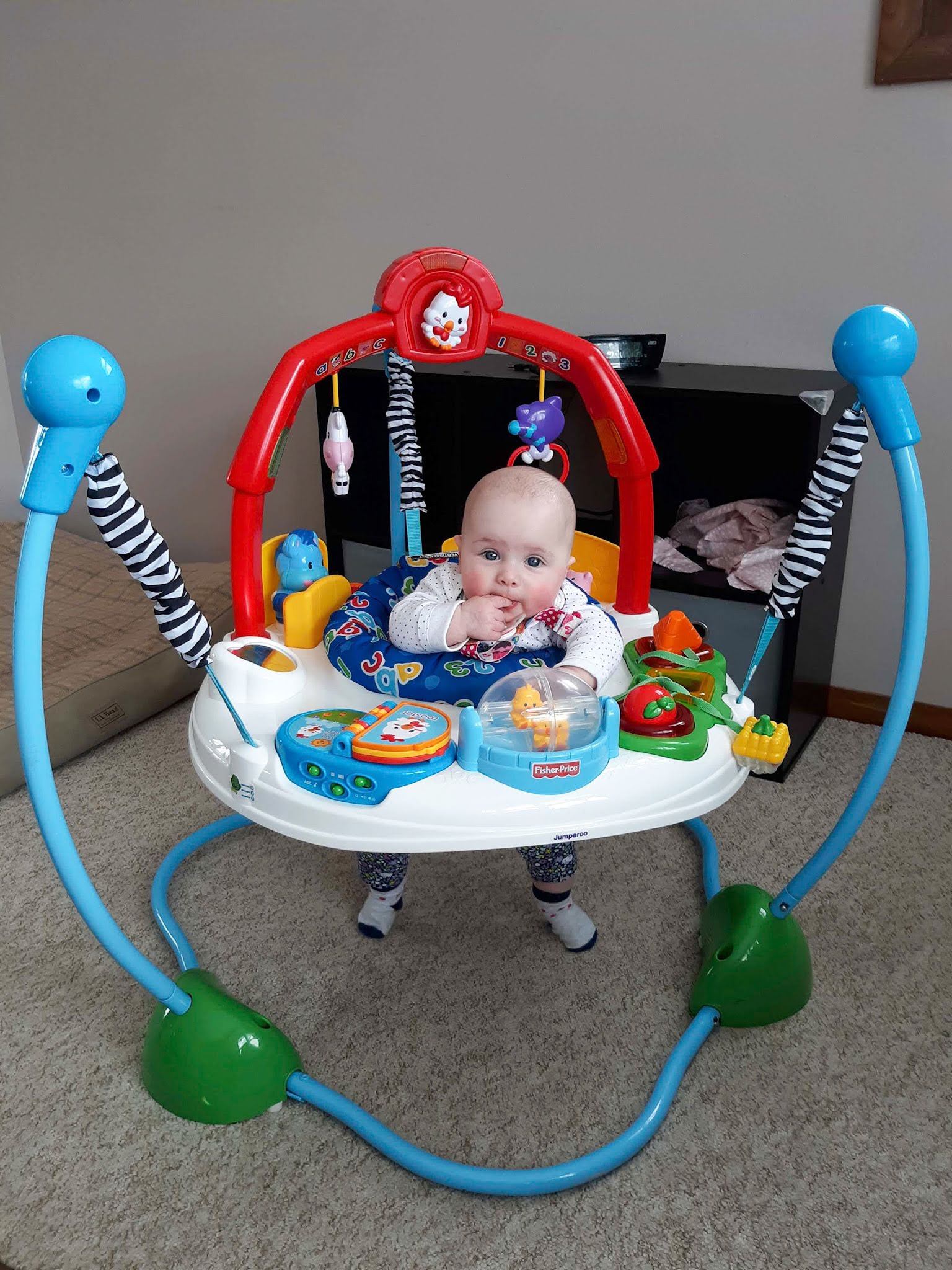 baby in jumperoo