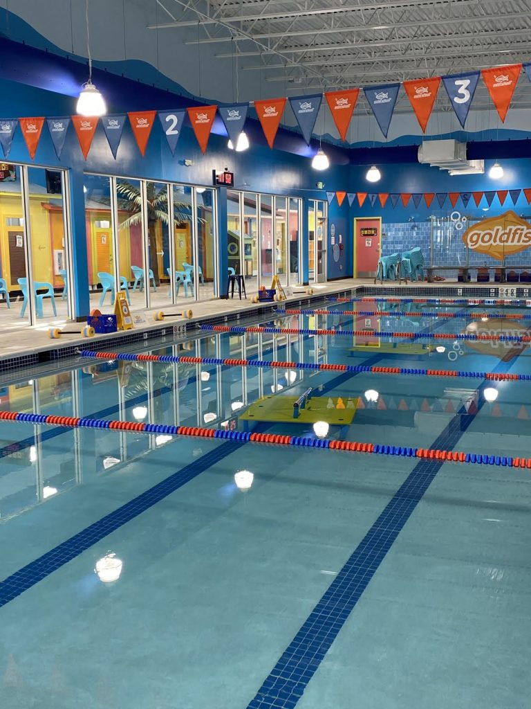 Back to POOL this Fall with Goldfish Swim School