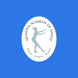 MAD logo w blue background - Monona Academy of Dance Monona WI (2)